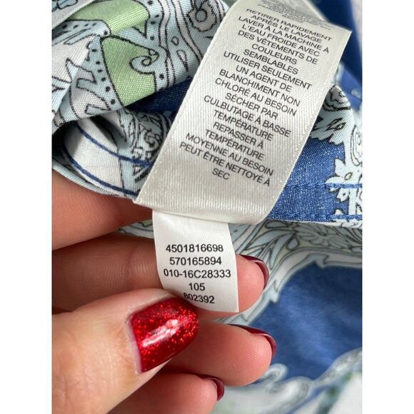 Chico's 3 Piece Clothing Lot Tops Blouses Size 1 Medium Career Casual Blue - Picture 15 of 16